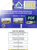 Planes negocio inmobiliarios Lean