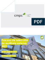 Proceso selección auditoría externa CMPC 2021