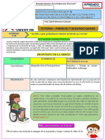 Experiencia de Aprendizaje #04 - Actividad #05 - 1ero y 2do - Tutoria