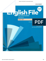 English File 4th Edition Pre-Intermediate Workbook