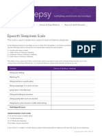 Epworth Sleepiness Scale