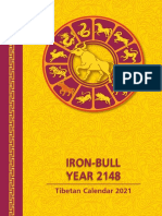 Iron-Bull YEAR 2148: Tibetan Calendar 2021