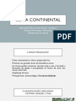 Clima Continental Dfs