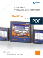 Multichannel Controllers, Data Recorders: Scadalite