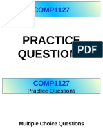 Lecture Practice Questions 1