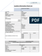 Superannuation Checklist for Raymond Lesli Clapham