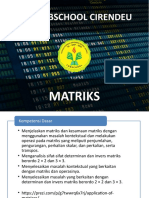 Sma Labschool Cirendeu: Matriks