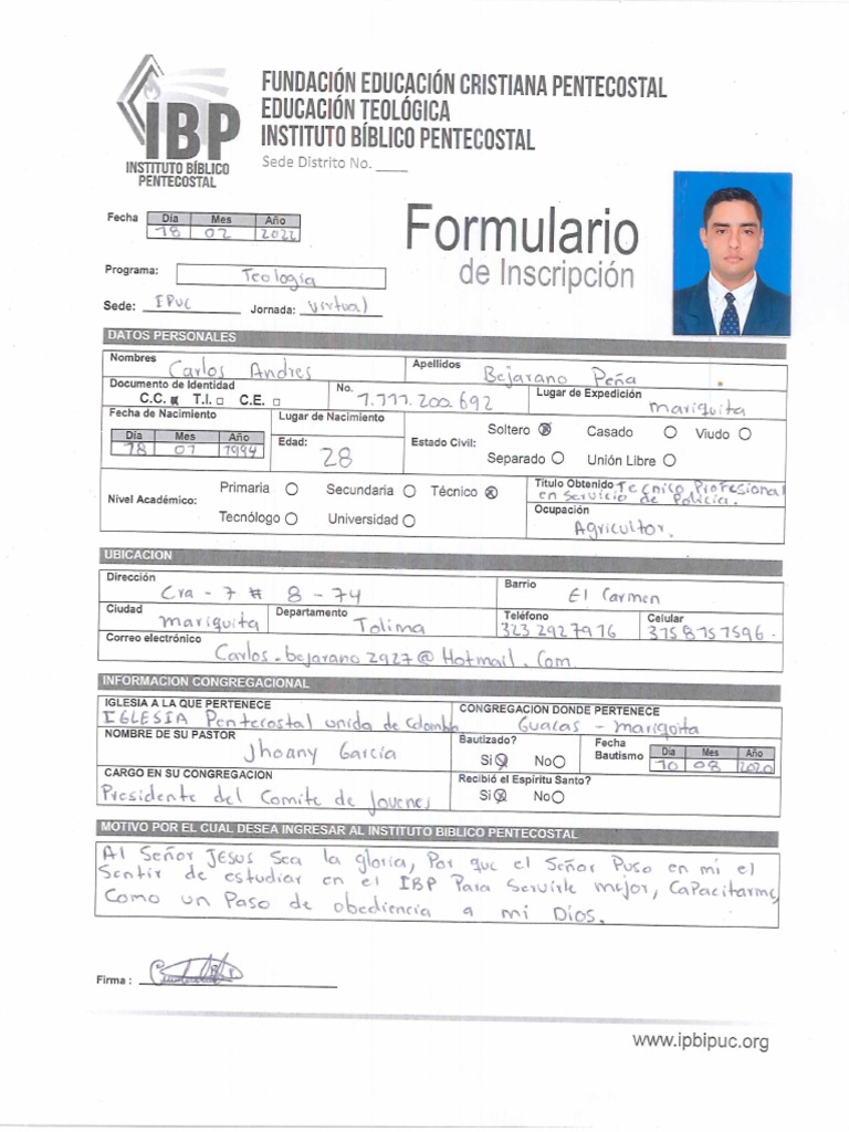 Carlos Andres Bejarano | PDF