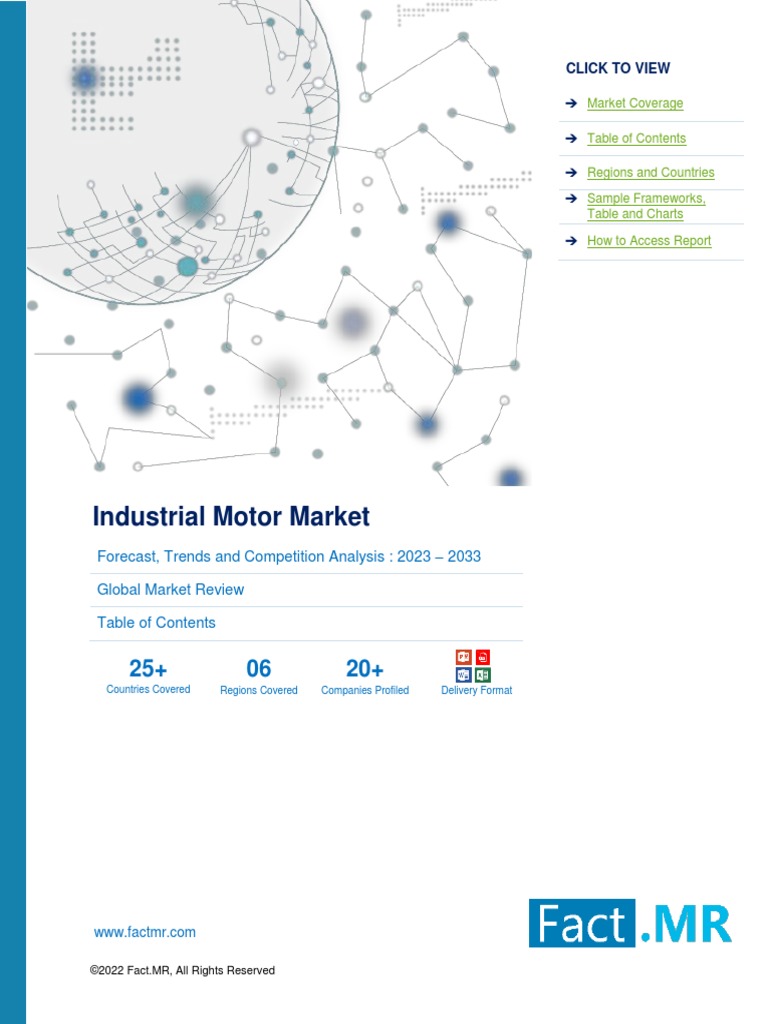 ToC Industrial Motor Market Fact MR PDF Electric Motor Latin America