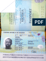 Passport Page 1