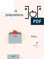 Les Prépositions