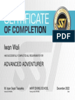 Certificate: of Completion