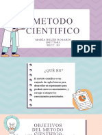 Metodo Cientifico: María Belén Rosario 100575683. SECC. 03