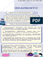 Infografia Pensamiento