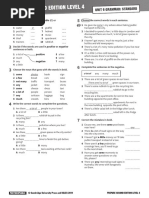 PREPARE 4 Grammar Standard Unit 06