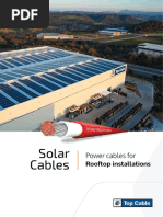 Catalogo Cables Fotovoltaicos para Techos Solares 2022