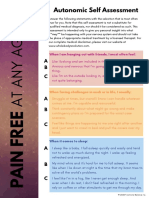 Autonomic Self Assessment