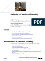 Configuring Call Transfer and Forwarding - CISCO