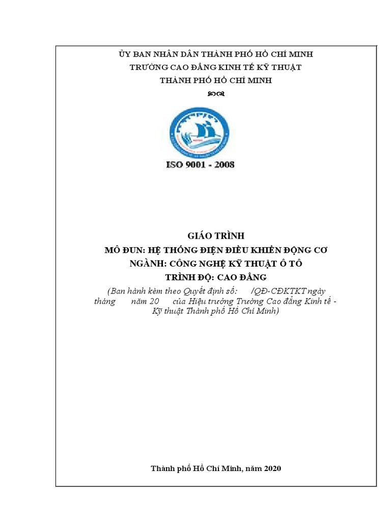 He Thong Dien Dieu Khien Dong Co | PDF