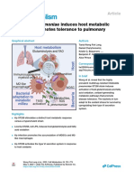 Klebsiella Pneumoniae Induces Host Metabolic