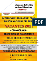 Del 01 Al 30 de Diciembre 2020: Depgse - Dirbap PNP