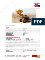 Ficha Tecnica Cargador Frontal Sem-658d