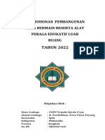 Permohonan Pembangunan Area Bermain Beserta Alat Peraga Edukatif Luar Ruang