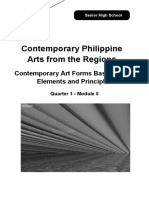 SHS12 Q1 Mod5 Contemporary Philippine Arts From The Regions Contemporary Ar