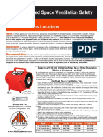 8 Inch CVF Axial Fan Product Recommendation Sheet