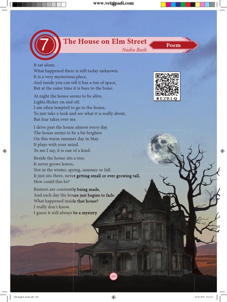 6.the House On Elm Street PDF Poetry