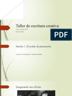 Taller de Escritura Creativa: Centro Cultural PUCP Enrique Planas