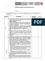 Actividad 1: Elaboramos Nuestros Acuerdos de Convivencia Del Aula