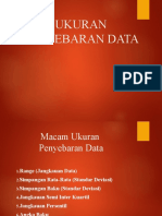 Ukuran Penyebaran Data