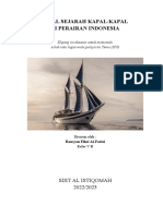 Awal Sejarah Kapal-Kapal Di Perairan Indonesia: Sdit Al Istiqomah 2022/2023