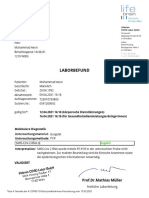 Laborbefund: Wien, 10.04.2021