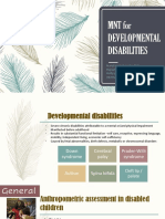 MNT For Developmental Disabilities
