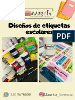 Etiquetas Escolares Mauritia