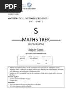 12MMET 20 SAC1 Part2 Maths Trek First Derivative