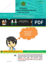 Kebijakan Implementasi Kurikulum Merdeka Pada MA/MAK: Oleh: Dr. Amiroh Ambarwati, S.PD., MA