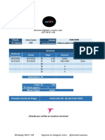 Jueves, 30 de Marzo de 2023: Cliente: Celular: #Cliente