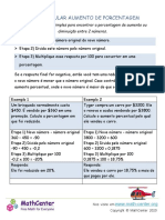 Como Calcular Aumento de Porcentagem