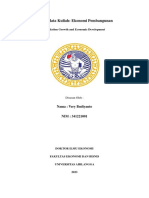 Population Growth and Economic Development (Very Budiyanto-341221001)