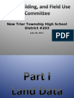 New Trier H.S. Land Building and Field Use Committee Report 7-18-11