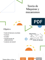 Teoría de máquinas y mecanismos