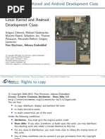 Linux Kernel and Android Development Class