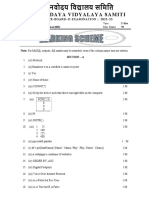 Navodaya Vidyalaya Samiti: Pre-Board-Ii Examination:: 2022-23