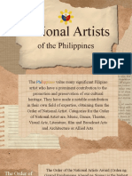 National Artists of The Philippines