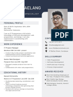 M. Filsaf Aelang: Personal Profile