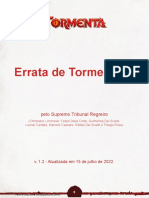 Errata de Tormenta20: Pelo Supremo Tribunal Regreiro