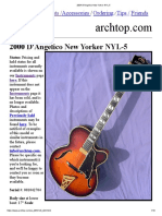 2004 D'Angelico New Yorker NYL-5